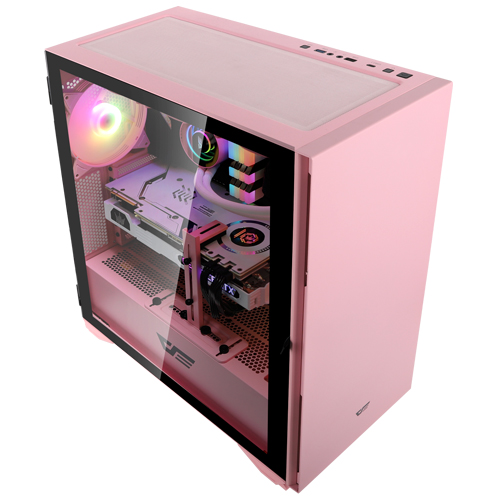 darkFlash DLX22 RGB 강화유리 (핑크)_이미지