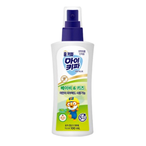 헨켈홈케어 홈키파 마이키파 베이비 앤 키즈 미스트 100ml (4개)