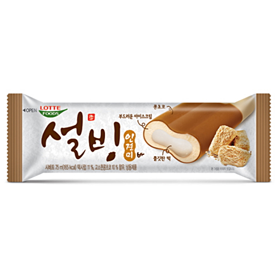 롯데푸드 설빙 인절미바 75ml (10개)_이미지
