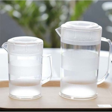 투명 물병 물통 저그 보틀 카페 워터 포트 1L