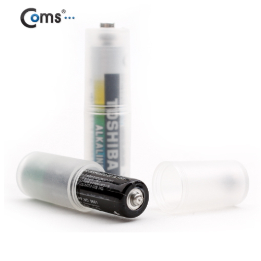 Coms 건전지 변환홀더 (AAA to AA타입) (1개)_이미지