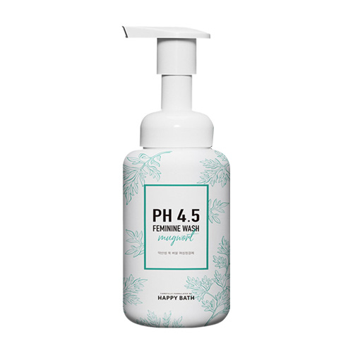  해피바스 PH4.5 약산성 쑥 버블 여성청결제 250g [1개]