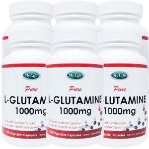 마이라이프 내추럴스 L-글루타민 1000mg 120정 (6개)_이미지