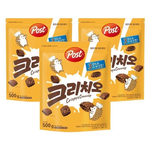 동서식품 포스트 크리치오 500g (3개)