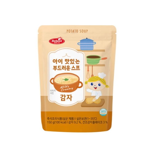 베베스트 아이 맛있는 부드러운 감자 스프 150g (1개)_이미지