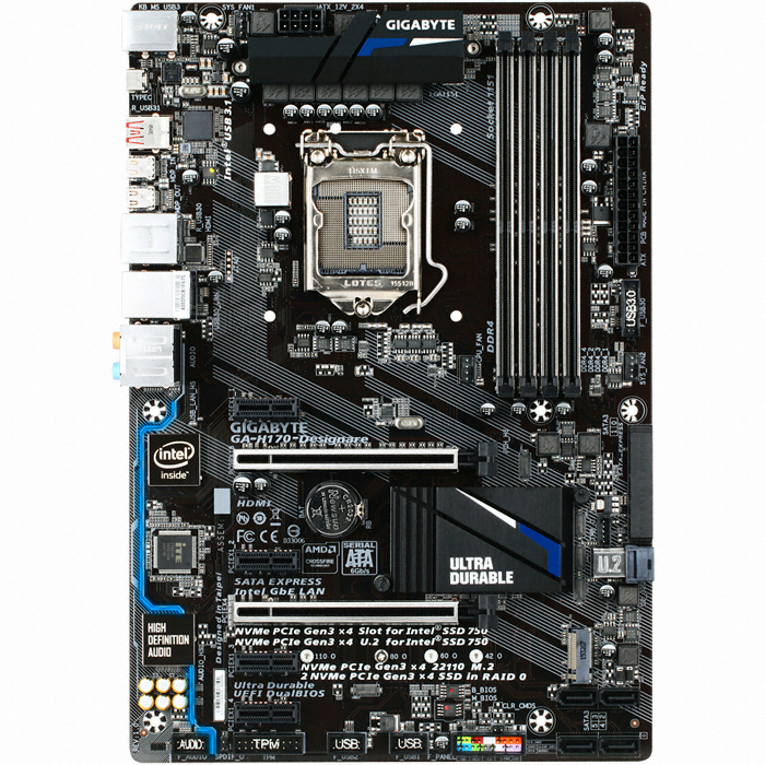 GIGABYTE GA-H170-Designare �෯������� �Ǿ���Ʈ