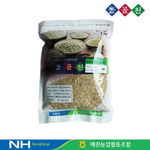 옹골진 국내산 잡곡 발아찰현미 1kg