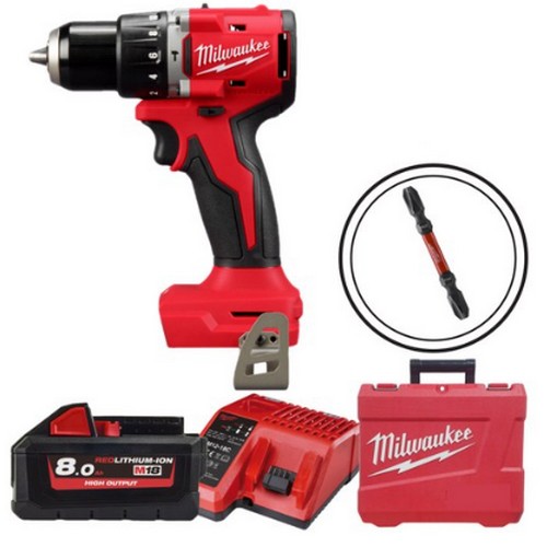 밀워키 M18 BLPDRC (8.0Ah, 배터리 1개)