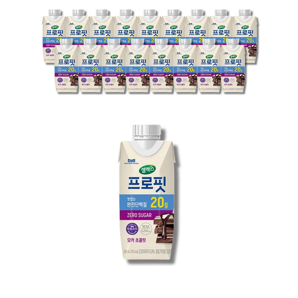 매일유업 셀렉스 프로핏 모카 초콜릿 250ml (72개)_이미지