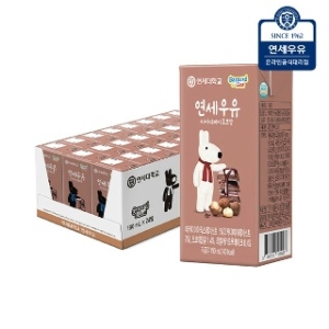 연세유업 멸균우유 마카다미아 초코우유 24팩 트렌디 감성의 스마트한 쇼핑공간_이미지