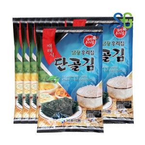 남광식품 우리집 단골김 전장김 바삭바삭한 재래식 30g (10봉)_이미지