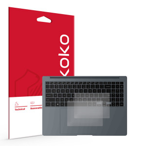 스코코 삼성전자 갤럭시북4 프로 NT960XGQ NT960XGK 무광 외부보호필름 (터치패드 2매)_이미지