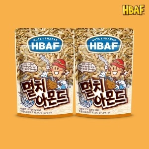 HBAF 멸치 아몬드 100g (2개)_이미지