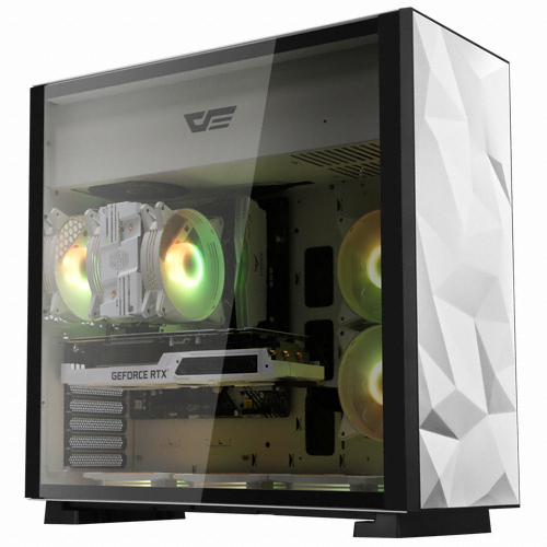 darkFlash DLE21 RGB 강화유리 (화이트)_이미지