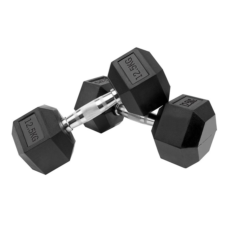 드래곤핏 PEV 헥사곤 육각 아령 (12.5kg, 1개)