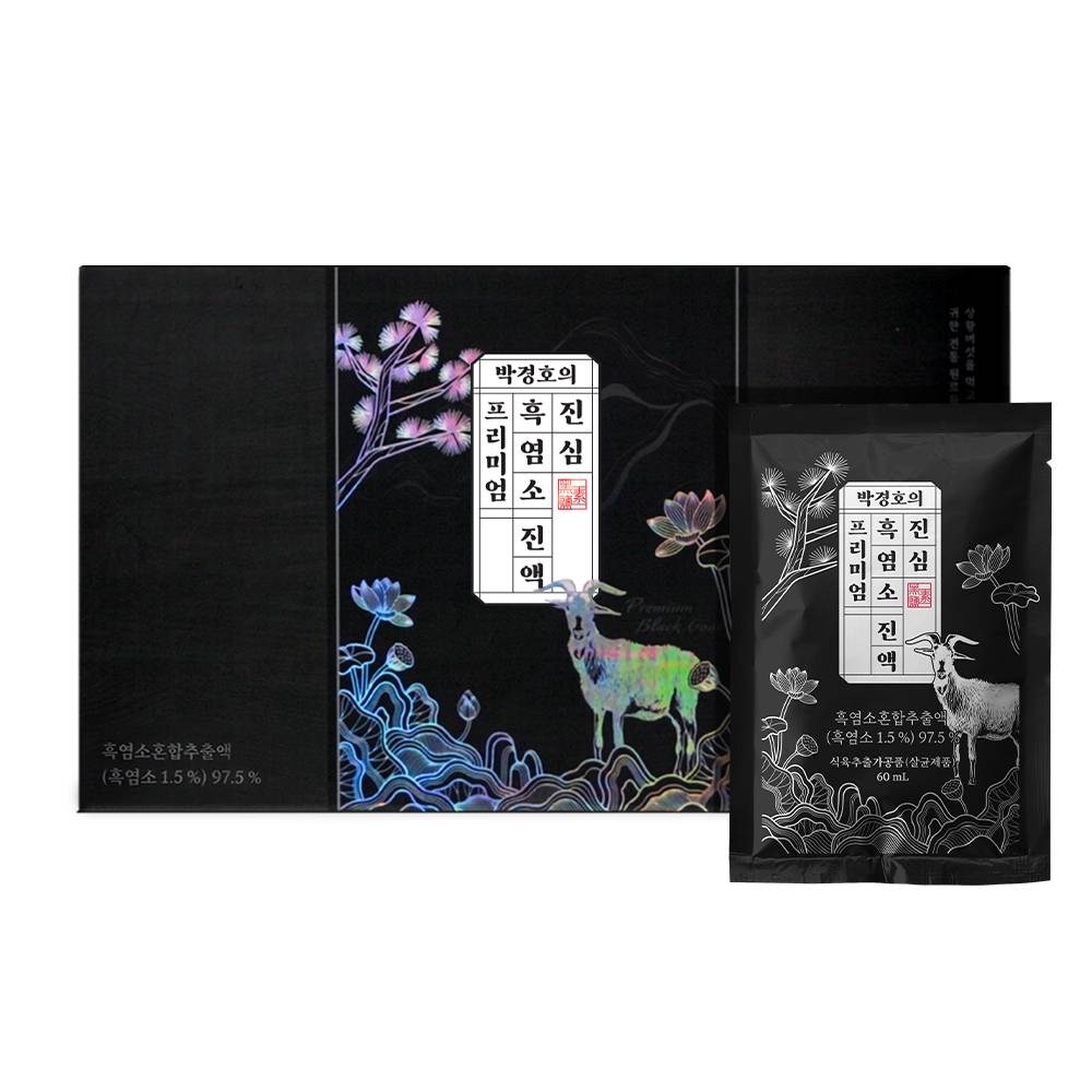 그린바이오 박경호의 진심 흑염소 진액 프리미엄 60ml 30포