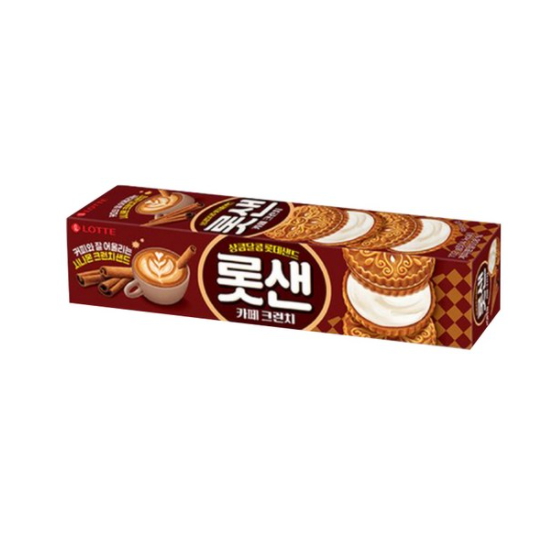 롯데웰푸드 롯샌 카페크런치 시나몬 102g (30개)_이미지
