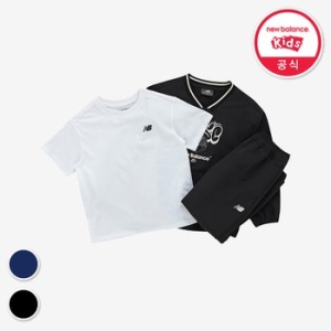 뉴발란스키즈 STREET CREW 일러스트 3pcs 우븐 셋업  (NK9YF1212U)