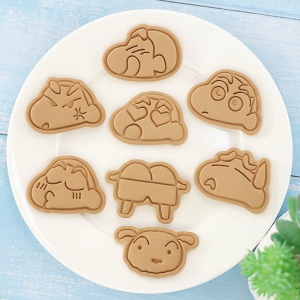 쿠키틀 018 짱구 8종세트