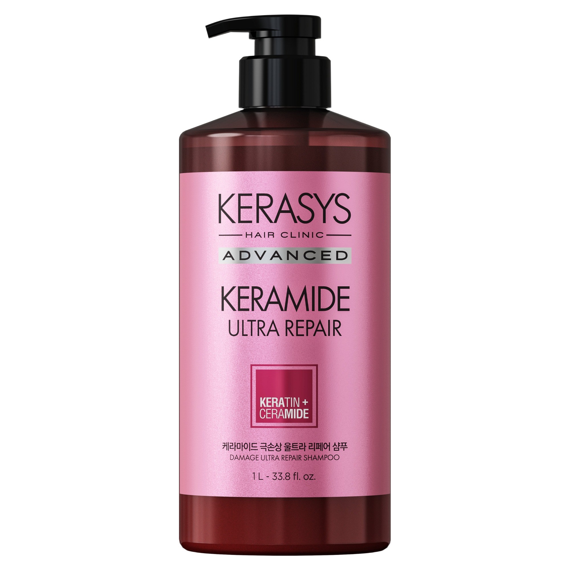 케라시스 케라마이드 극손상 울트라 리페어 샴푸 1000ml (1개)_이미지