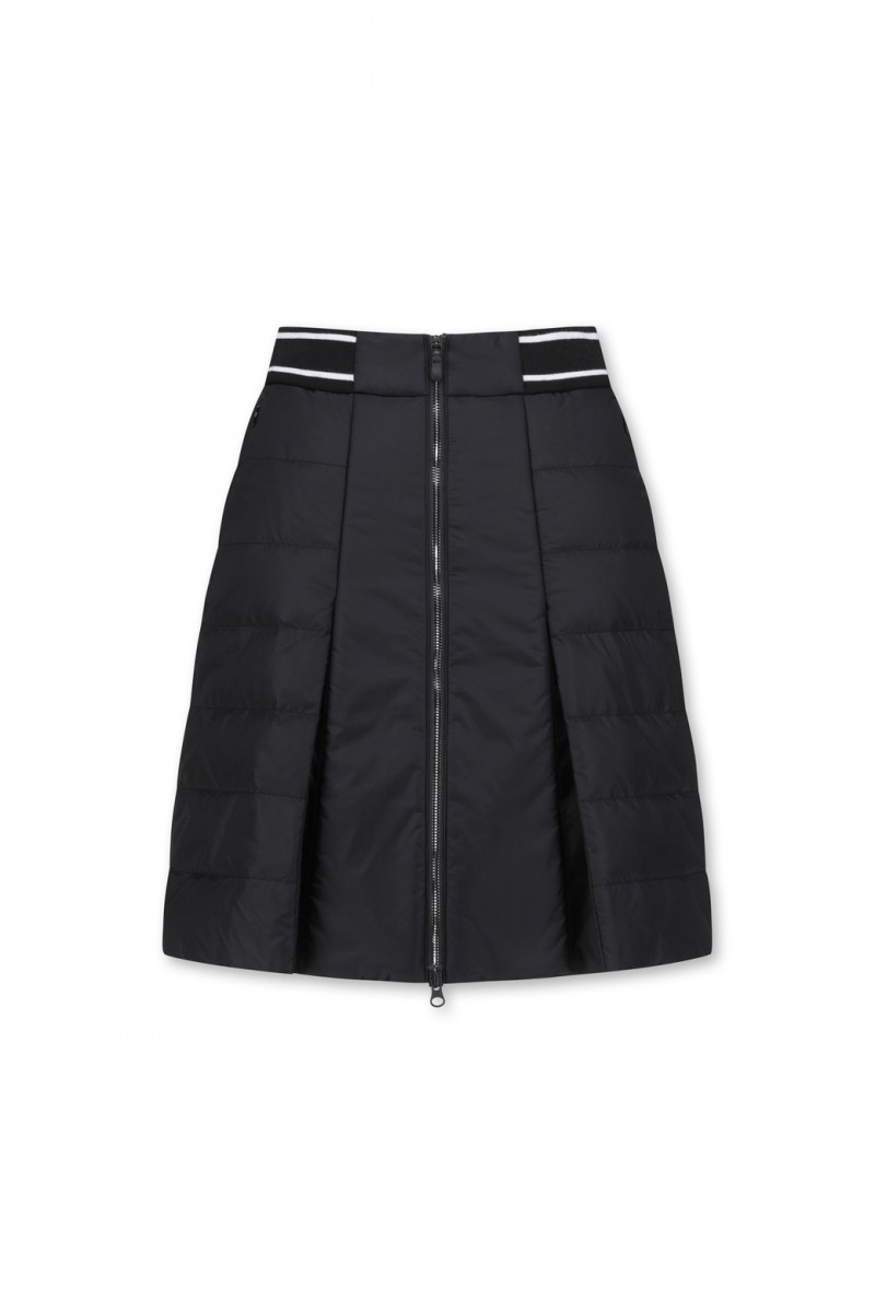 waac E밴드 카고 중기장 다운 큐롯스커트 WWKCW23804BKX_이미지