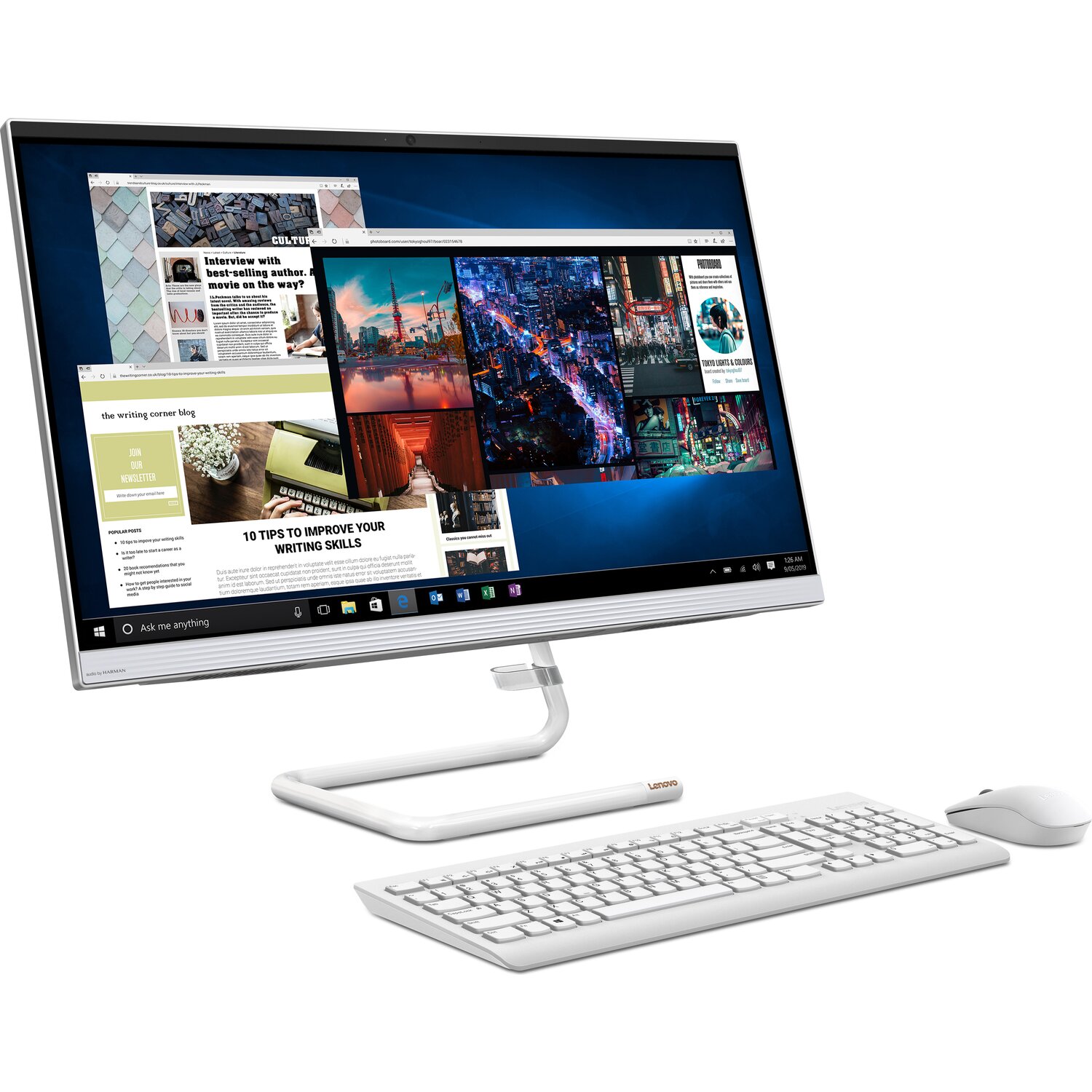 레노버 아이디어센터 AIO 3 27IMB05 F0EY00K4KR (16GB, M.2 256GB + 1TB)_이미지