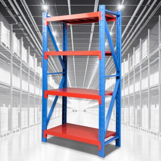 부원진열장 킹콩랙 연결형 4단 앵글선반 1500x600 (200cm(높이))_이미지