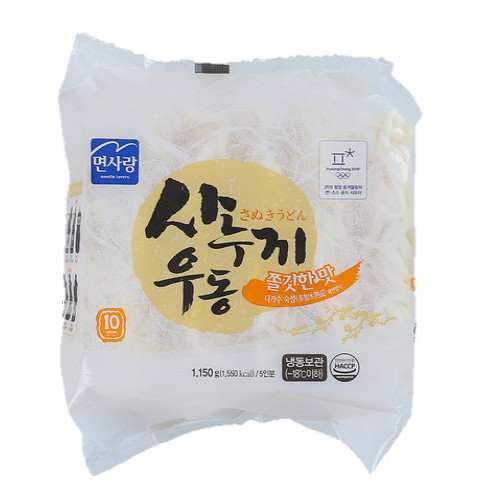 면사랑 냉동 사누끼우동면1.15kg (1개)_이미지