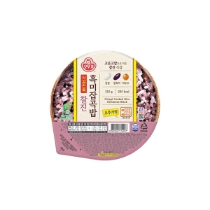 식감만족 찰진 흑미잡곡밥 210g