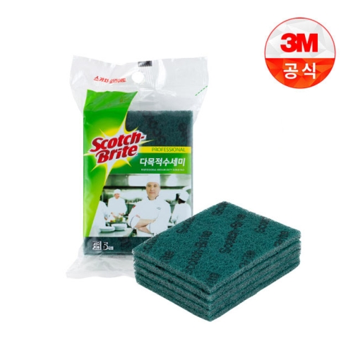 3M AL173 다목적 수세미 소형 5개입_이미지