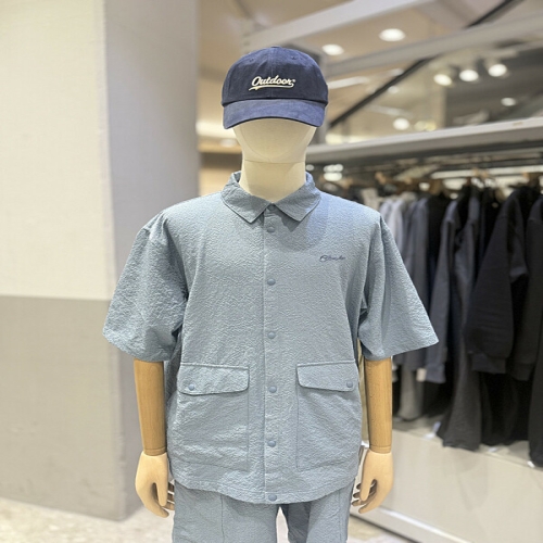 WONDERPLACE �ں긶���� BRITISH SEERSUKER SHIRT WCOB6UCSHZ01