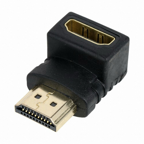 케이엘시스템 KLcom HDMI to HDMI ㄱ자 변환젠더 (KL05)_이미지