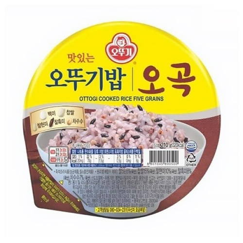 오뚜기 맛있는 오뚜기밥 오곡 210g (3개)_이미지