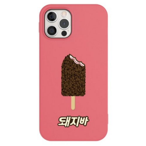 아이폰12 프로 맥스 롯데푸드 돼지바 소프트 케이스