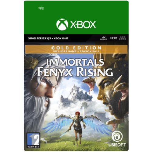 유비소프트 이모탈 피닉스 라이징 한글판 (XBOX Series, 골드/다운로드코드)