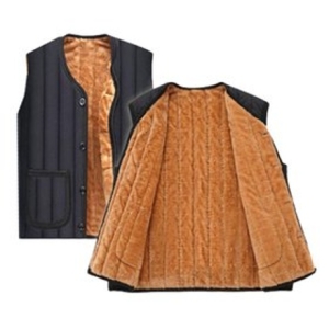 포맨 에이치플러스몰 융털 내의조끼/ 슬림 경랑 패딩조끼/ 겨울용_WB80BFD_이미지