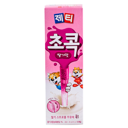 동서식품 제티 초콕 딸기맛 10T (3개)_이미지