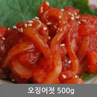 찬예찬 <b>오징어</b>젓 500g 국내산 속초