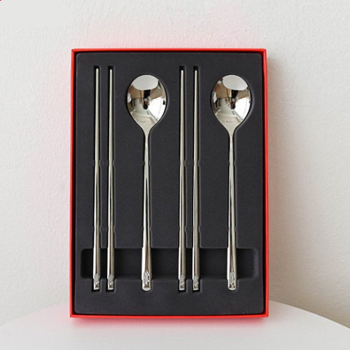 휘슬러 부부 수저세트 (2인)