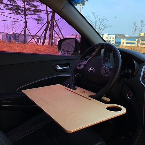 오렌지캠프 자동차용 다용도 휠데스크 핸들테이블 소형