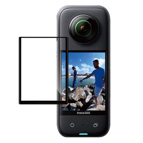 GRAYCO 인스타360 X3용 풀커버 액정보호필름 (정품)_이미지