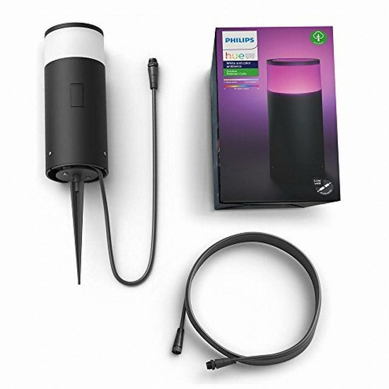 필립스 LED hue 칼라 화이트 앤 컬러 앰비언스 아웃도어 스마트 정원등 확장형 8W_이미지