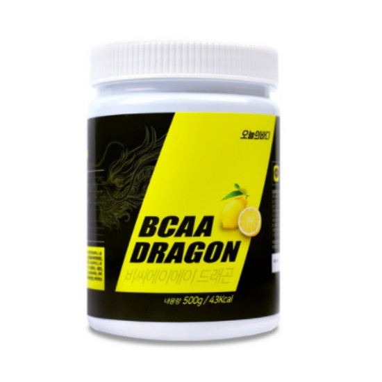 오늘의바디 BCAA 비씨에이에이 드래곤 레몬맛 500g (1개)_이미지