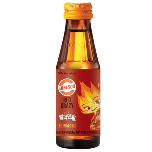광동제약 비타500 레드 크레이지 엘리멘탈 100ml (10개)_이미지