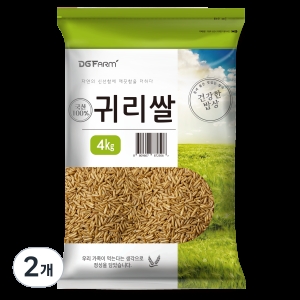 건강한밥상 국산 귀리쌀 4kg 2개