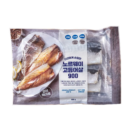 금호통상 프리미어 노르웨이 고등어 900g (1개)