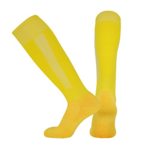 SNF 종아리 고탄력 두꺼운 축구양말 2켤레 (02 노란색)_이미지