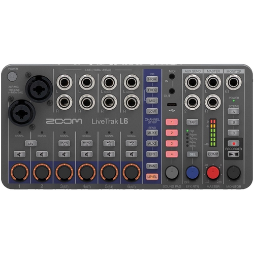 ZOOM LiveTrak L6