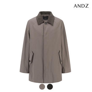 신성통상 ANDZ 코듀로이 카라 배색 트렌치 코트_BZC3CG1101