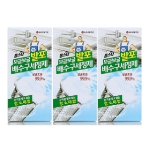 홈스타 보글보글 발포 배수구세정제 40g 3개입 (3개)_이미지